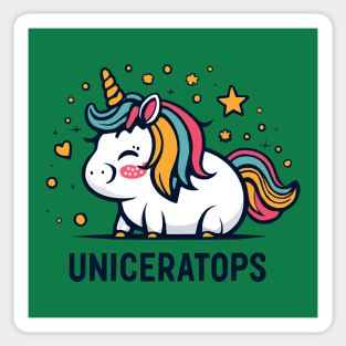 Uniceratops - The Greatest Dinosaur Still Around Sticker